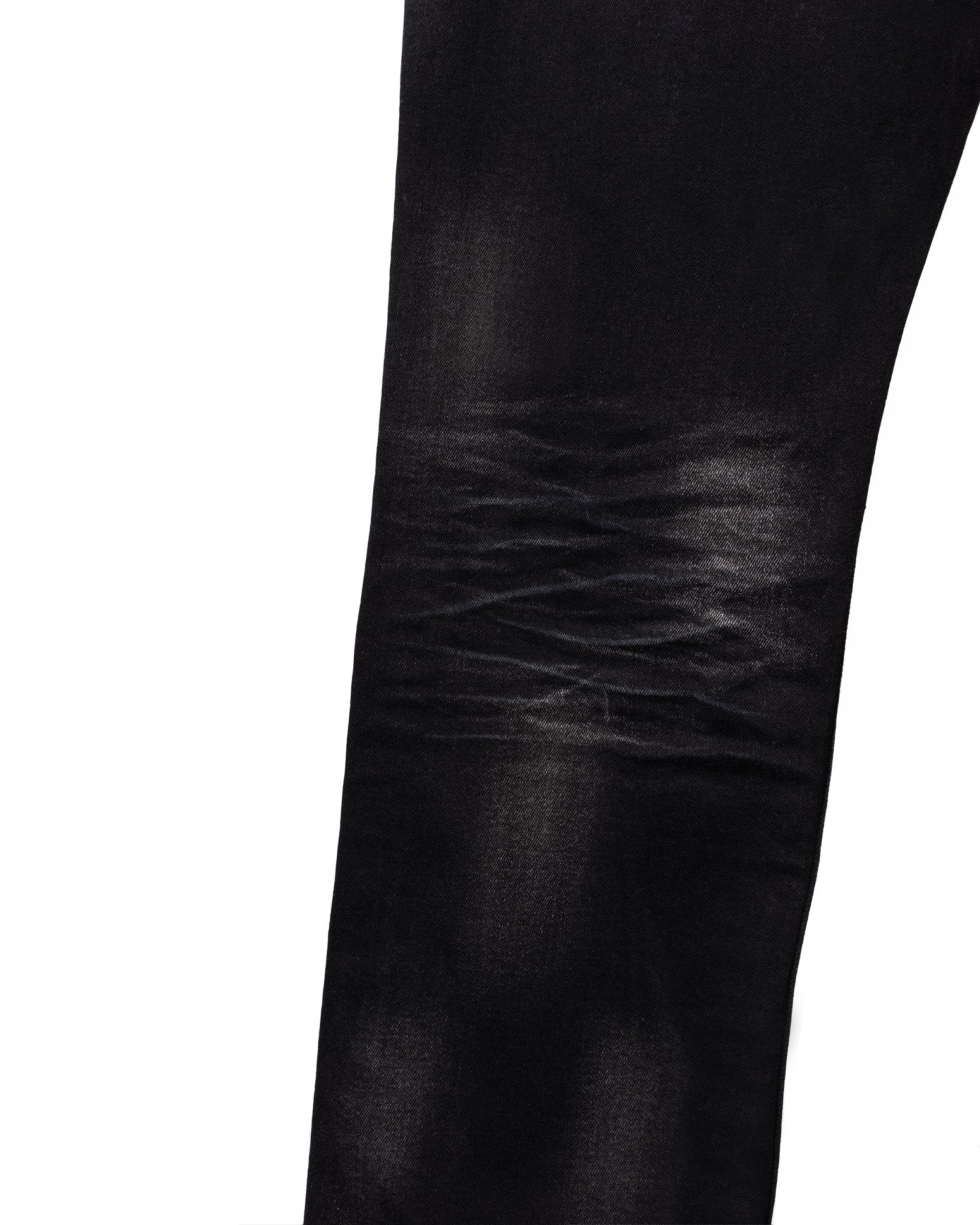 ART MEETS CHAOS | SLIM FIT DESTROYED JEANS - Denim ARTMEETSCHAOS