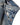 ART MEETS CHAOS | SLIM FIT DIRTY JEANS - Denim ARTMEETSCHAOS