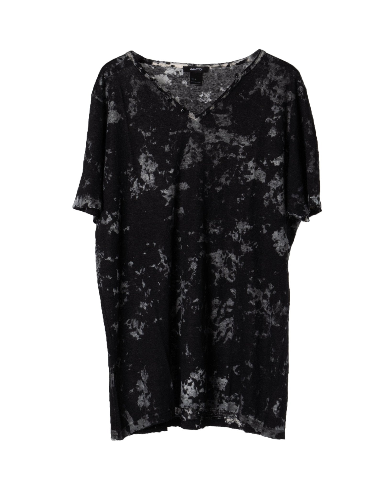 AVANT TOI | LINNEN JERSEY CAMOU SAFARINO SHIRT-Shirts AVANT TOI