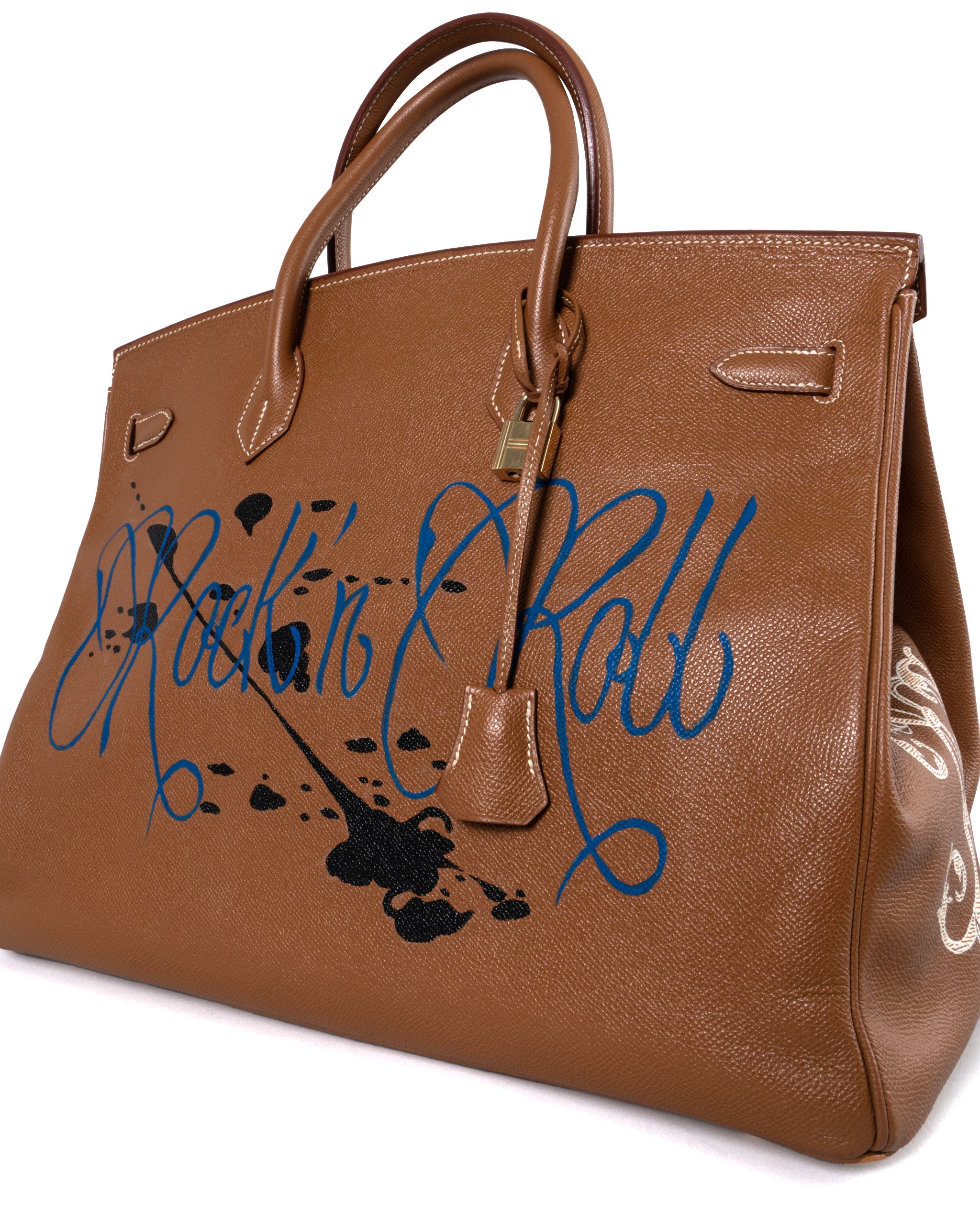 BIG BIRKIN SKULL DESIGN "ROCK & ROLL" DESIGN