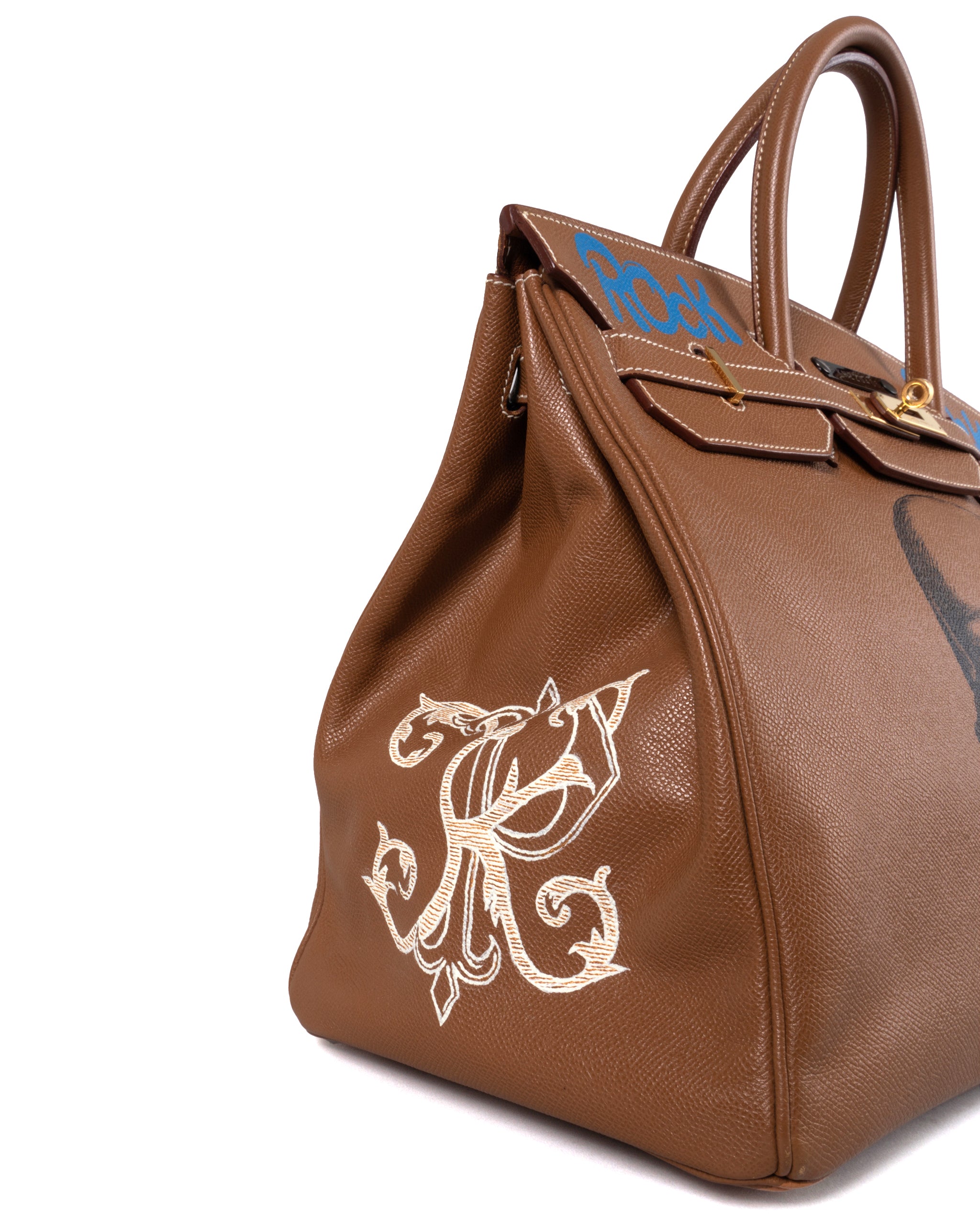 BIG BIRKIN SKULL DESIGN "ROCK & ROLL" DESIGN