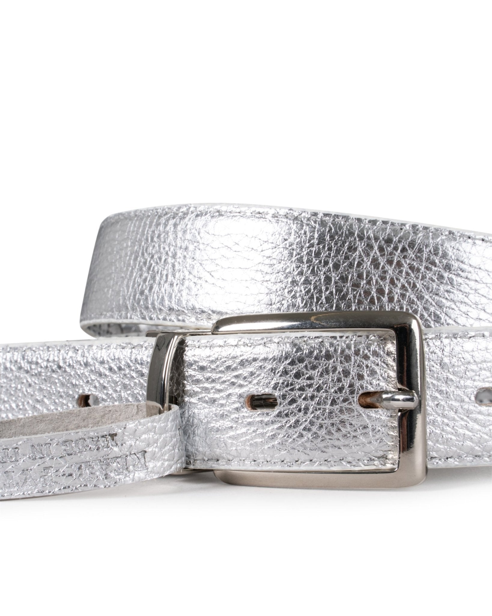FAUSTO COLATO | SOFT PITONE REVERSE BELT WITH BUCKLE - Belts FAUSTO COLATO