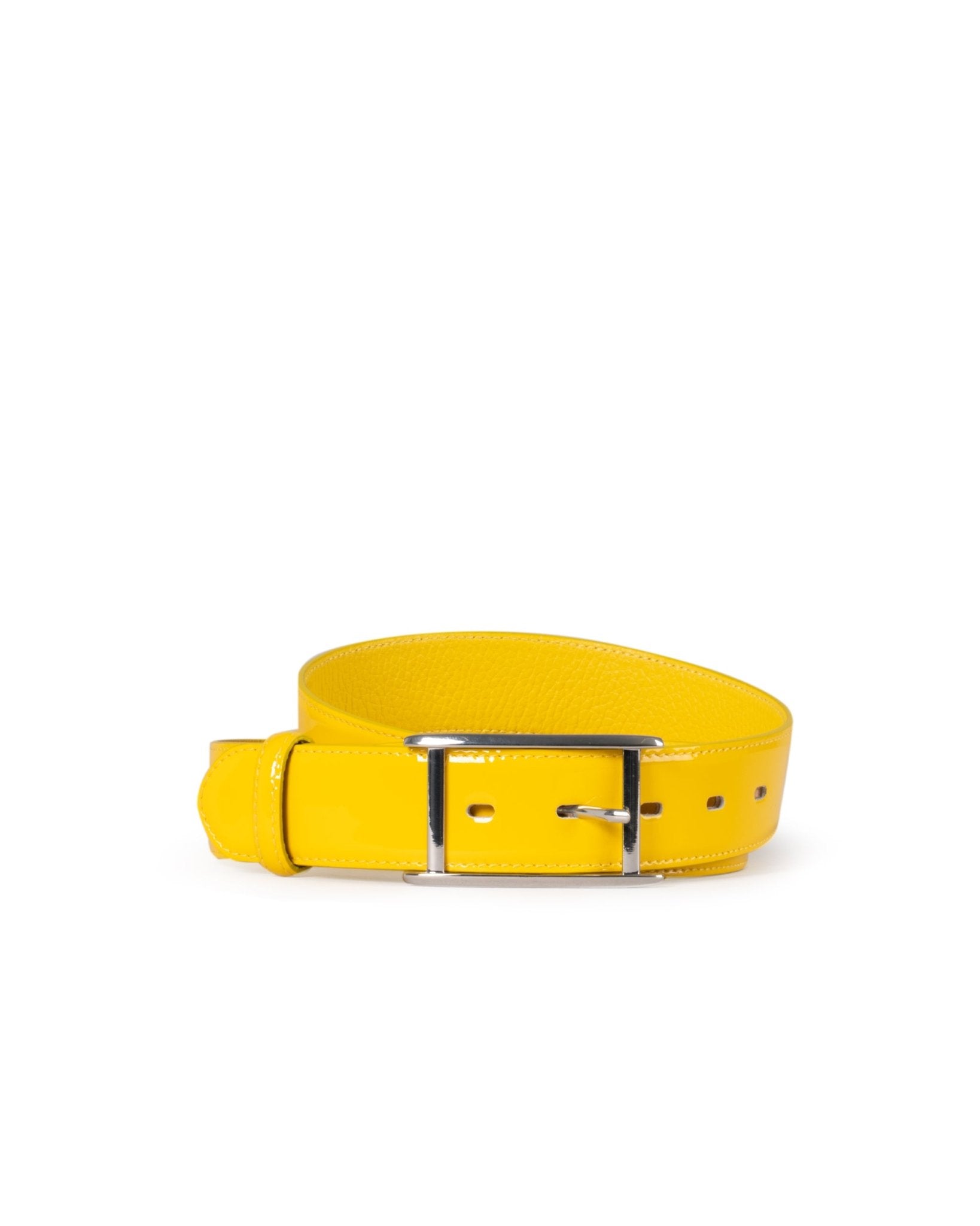 FAUSTO COLATO | SOFT VARNISH BELT WITH BUCKLE - Belts FAUSTO COLATO