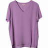 HER SHIRT | SILK GEORGETTE V SHIRT - Blouses HER SHIRT