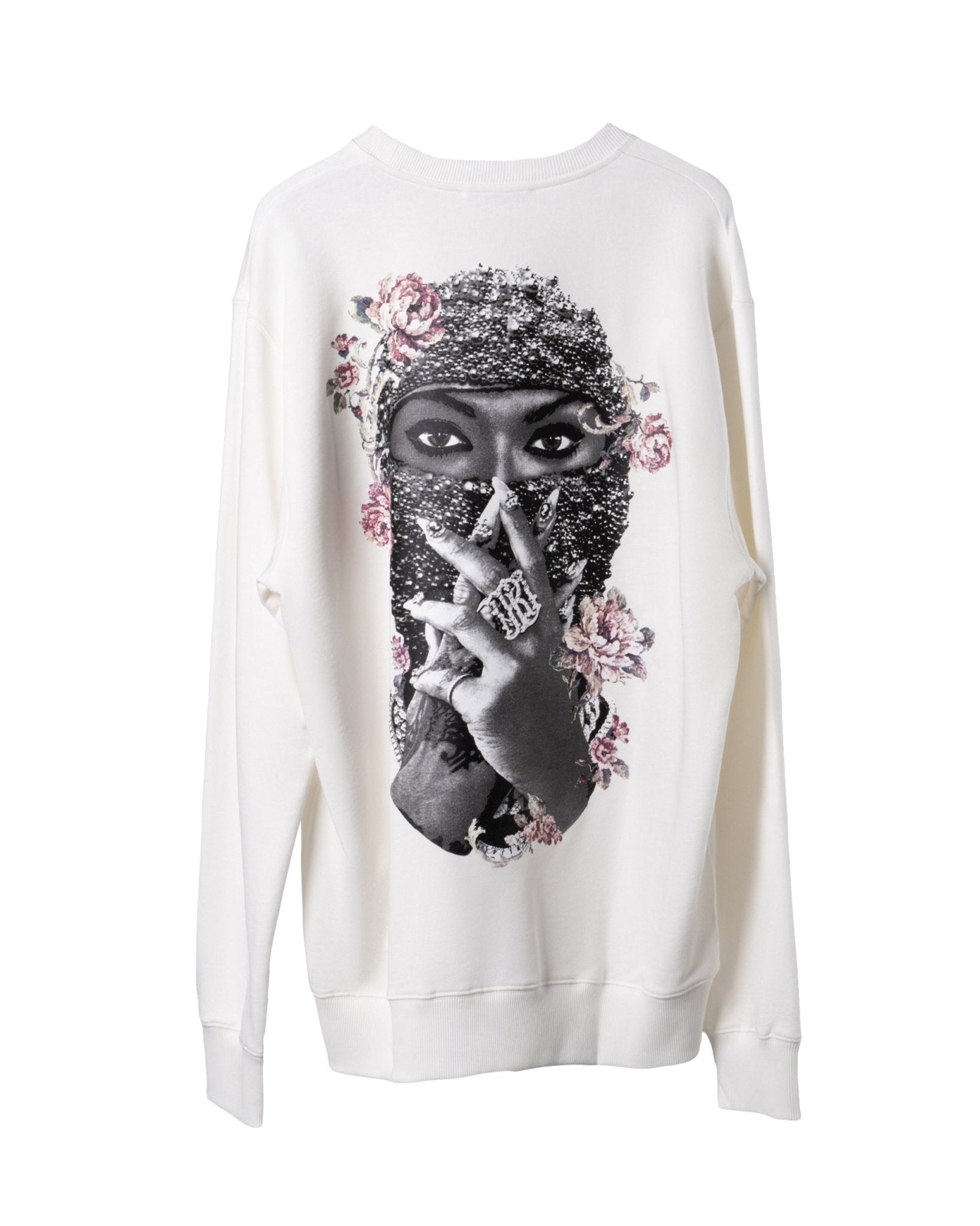 IH NOM UH NIT | CREWNECK BACK PRINT SWEATER - Jumpers & Cardigans IH NOM UH NIT