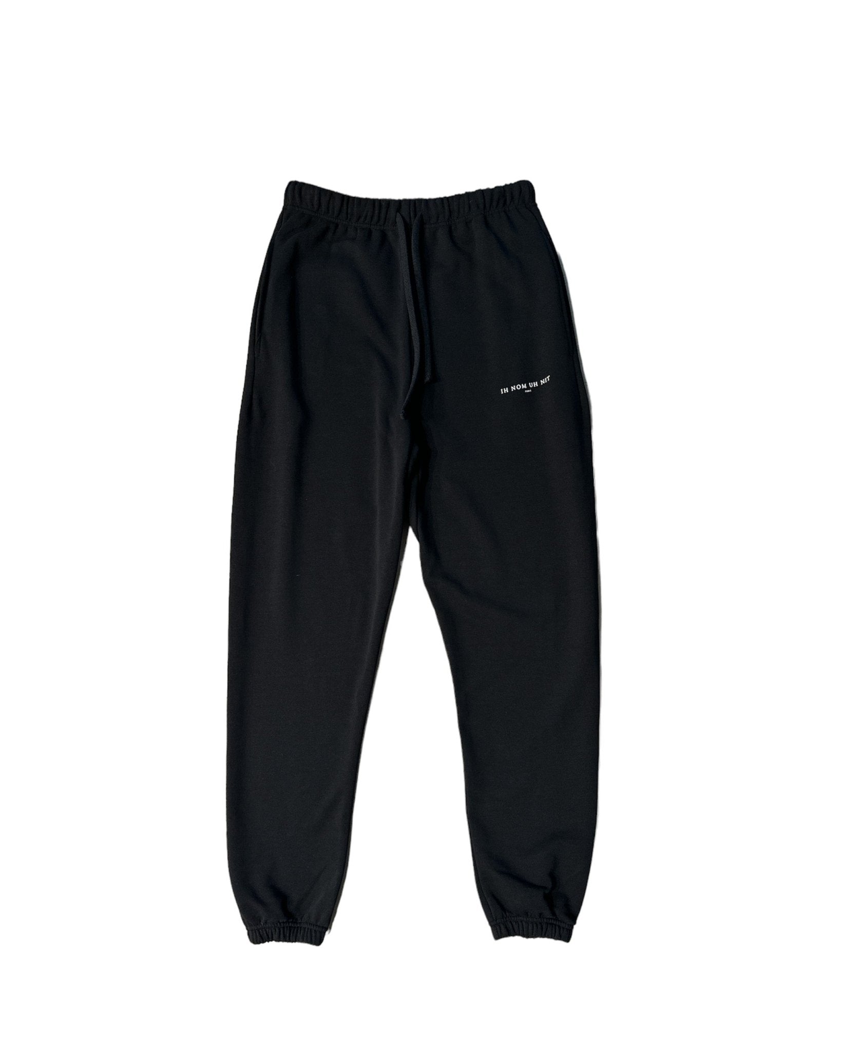 IH NOM UH NIT | SOLID LOGO SWEATPANTS - Trousers Ih Nom Uh Nit