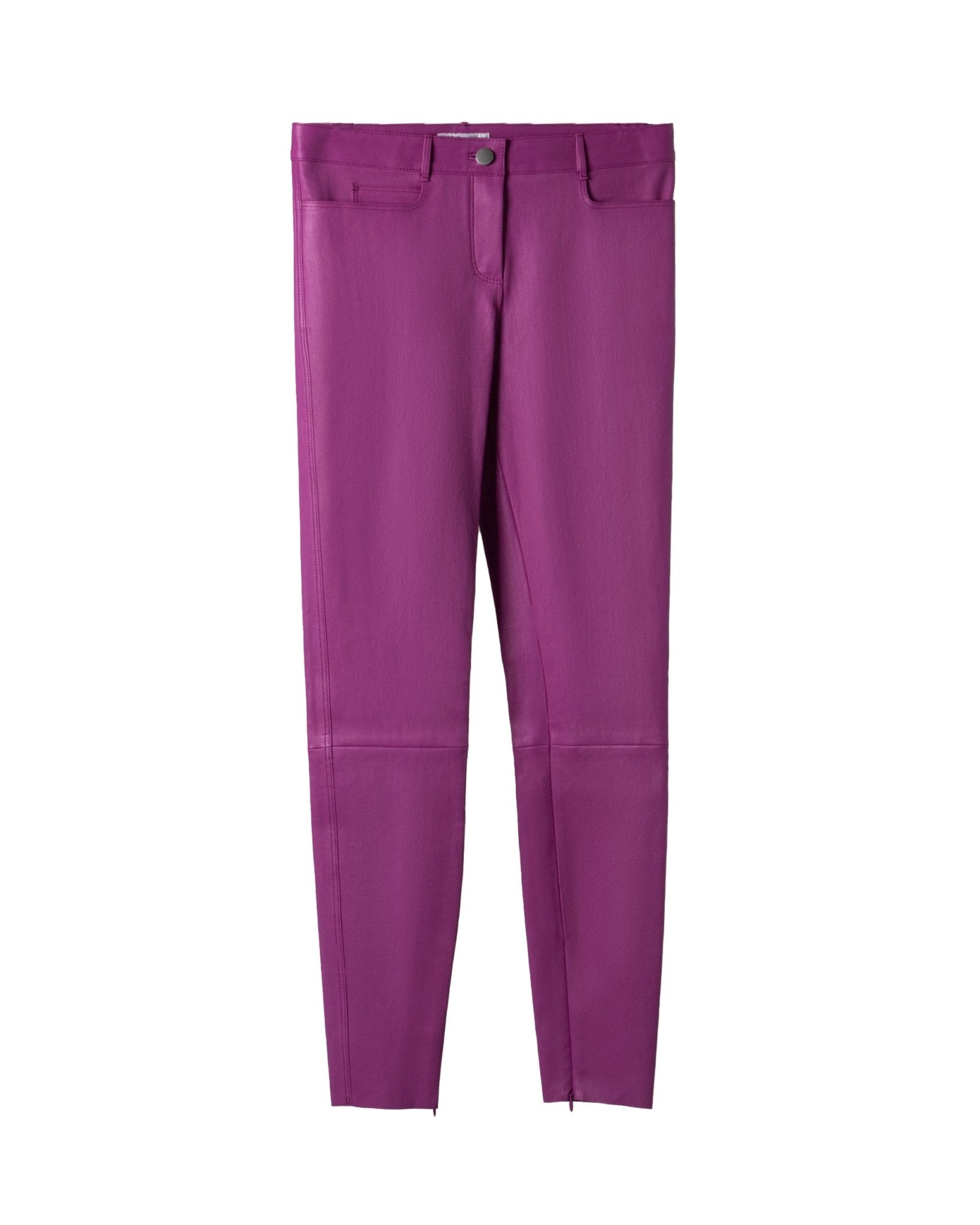 JITROIS | PLONGEE STRETCH LEATHER PANTS - Trousers JITROIS