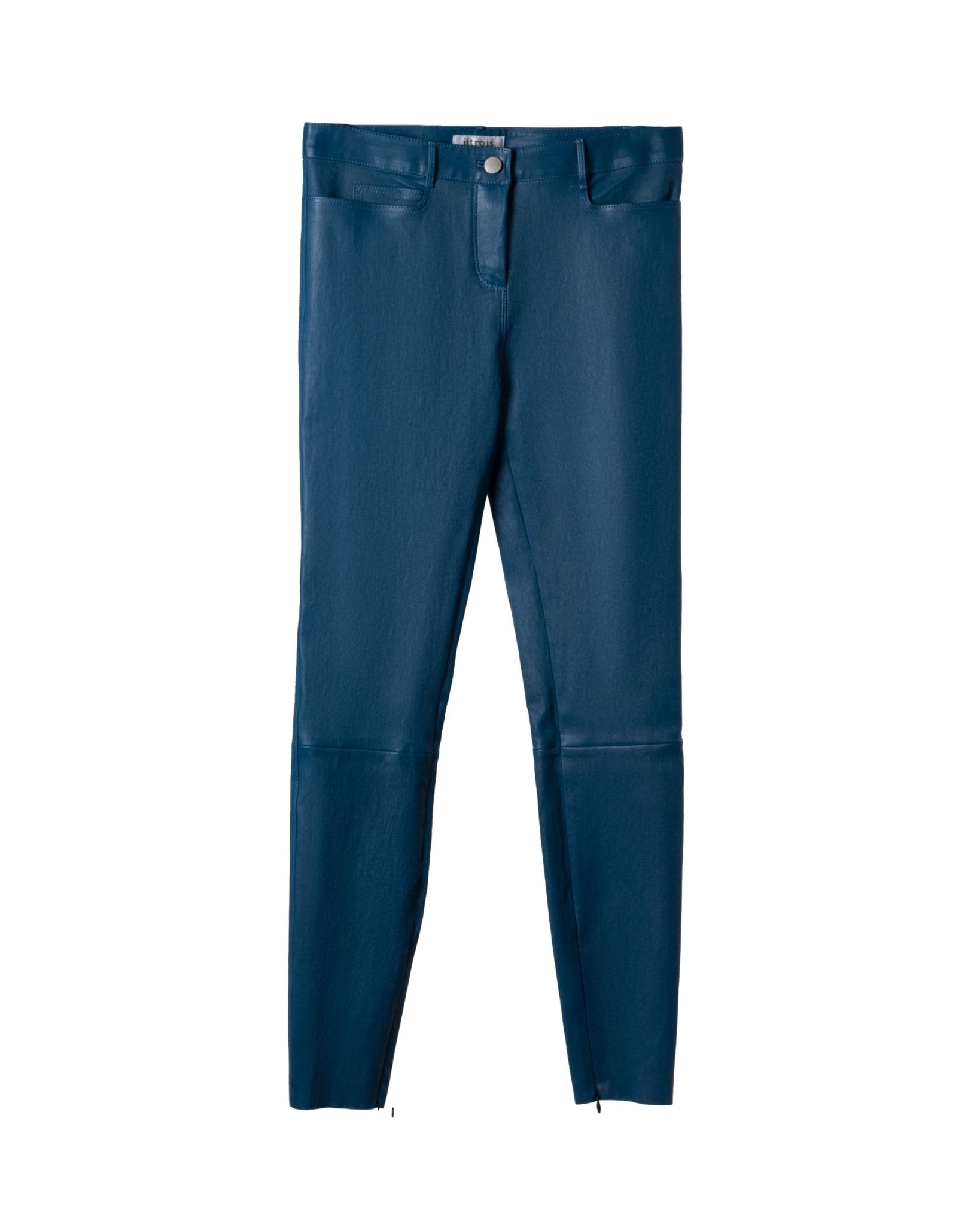 JITROIS | PLONGEE STRETCH LEATHER PANTS - Trousers JITROIS