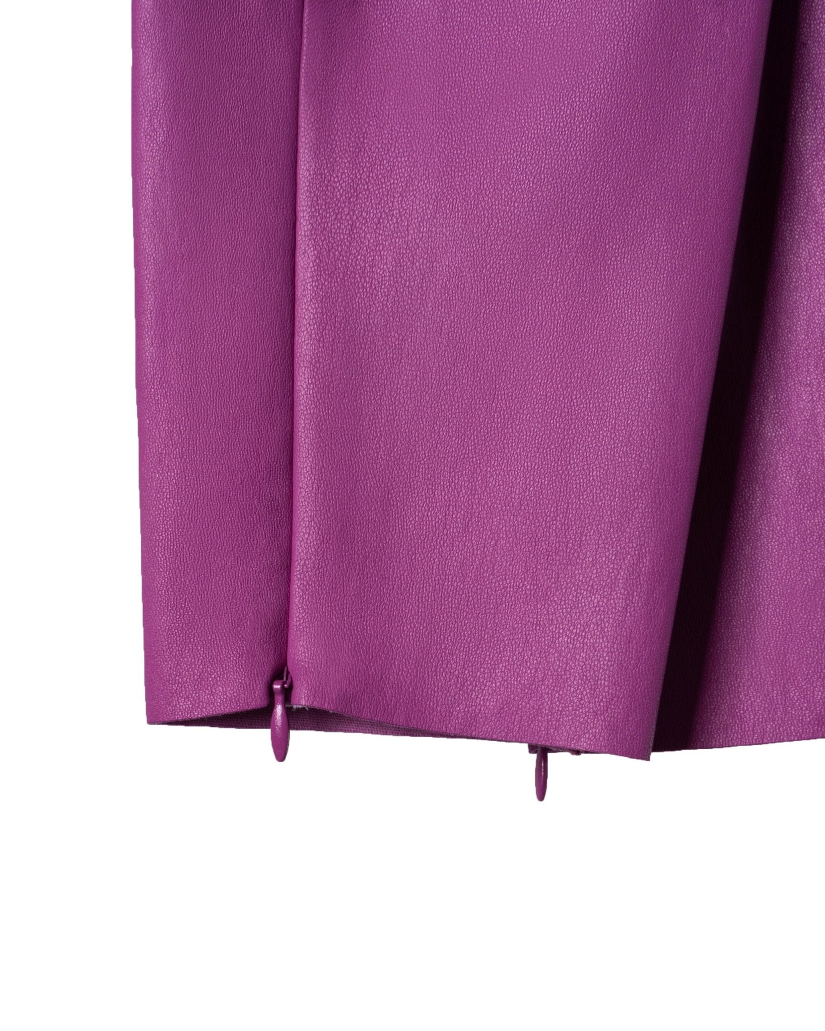 JITROIS | PLONGEE STRETCH LEATHER PANTS - Trousers JITROIS