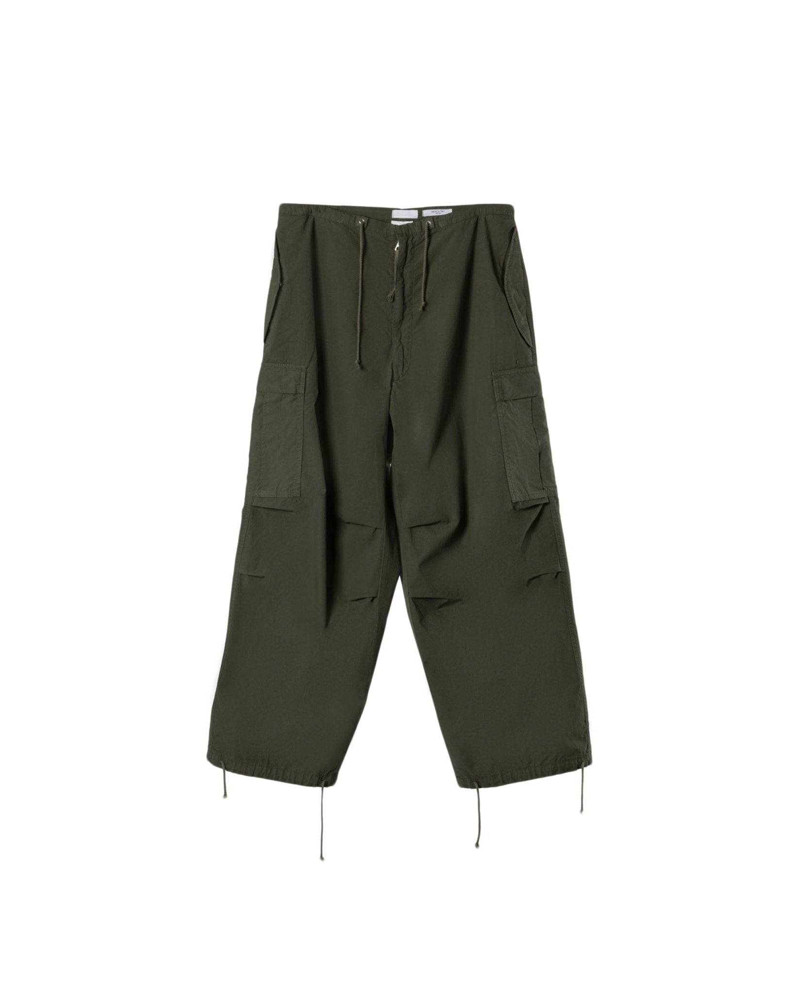 Khaki olivfarbene Super Cargo Typewriter Baumwollhose von Cellor Dor - Trousers CELLAR DOR