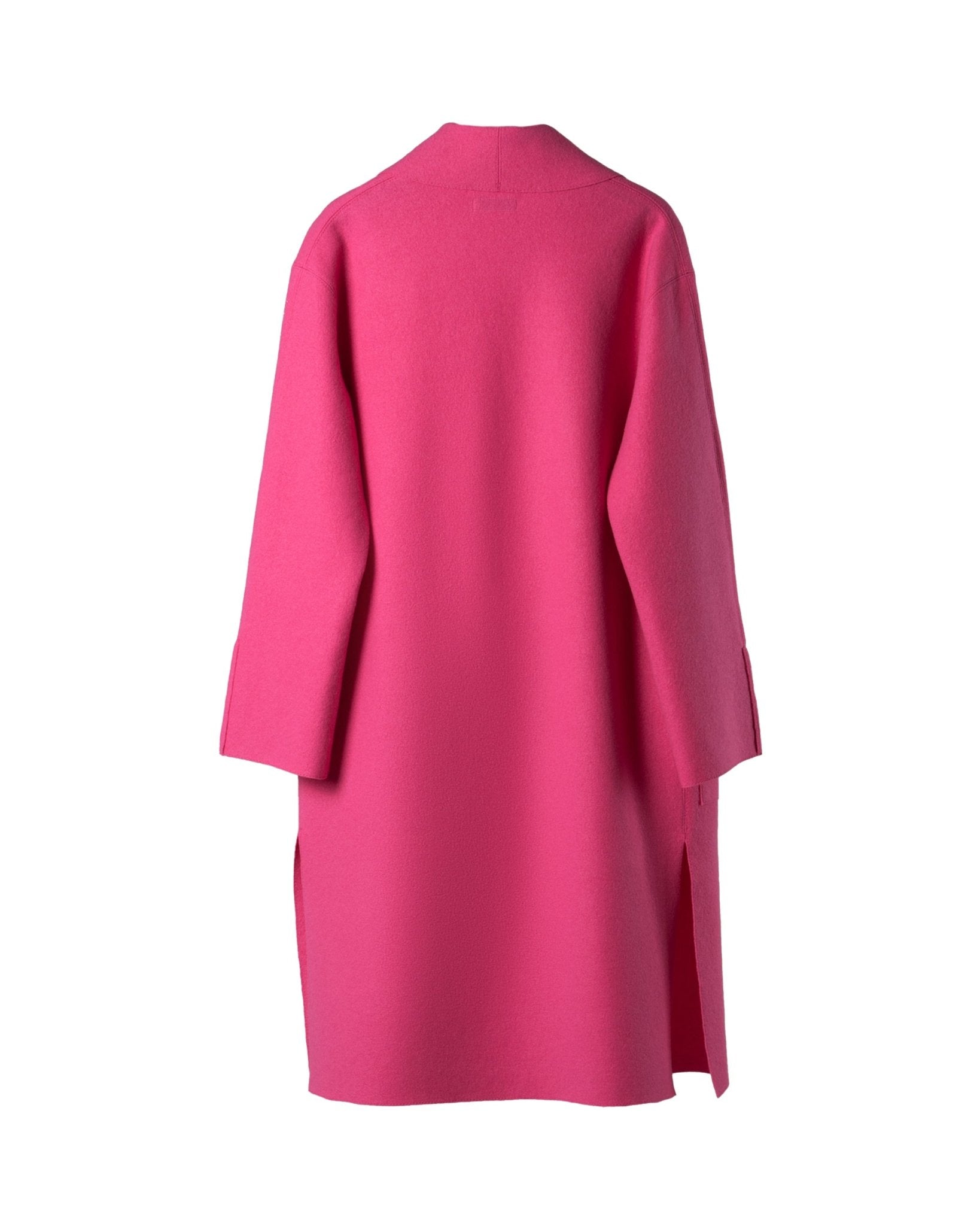 LUNARIA | LONG BELTED COAT - Knitwear LUNARIA