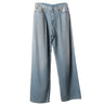 R13 LA | DAMPN PLATED WIDE LEG JEANS - Denim R13 WOMEN