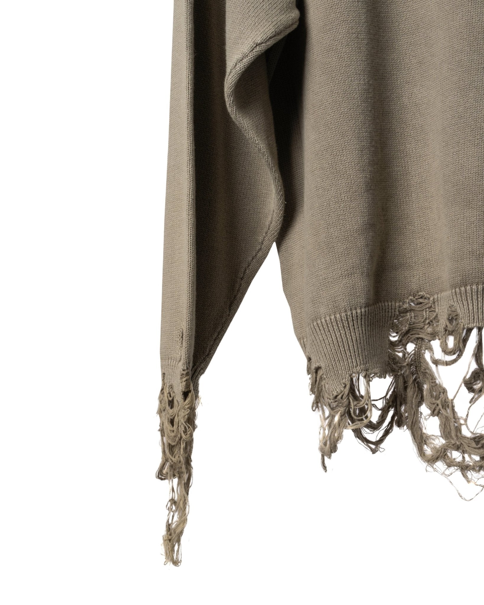 R13 LA | DESROYED OVERSIZE SWEATER - Knitwear R13 WOMEN