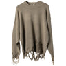 R13 LA | DESROYED OVERSIZE SWEATER - Knitwear R13 WOMEN