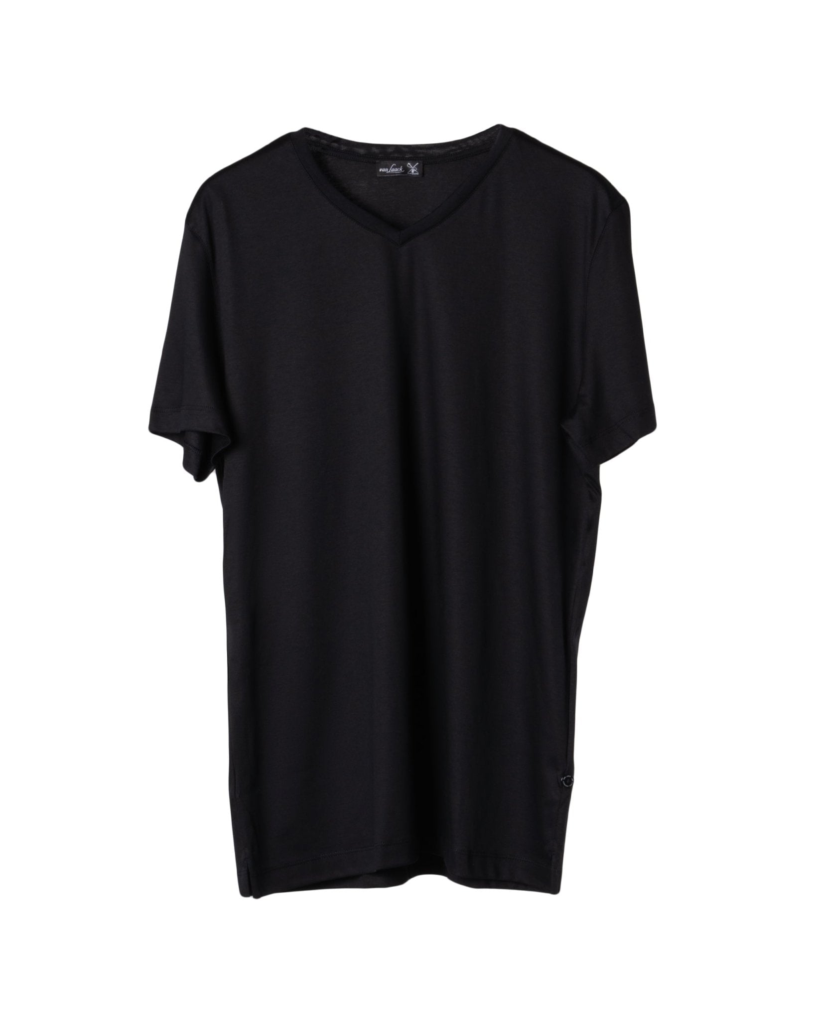 Schweizer Baumwoll Jersey Stretch Rundhals Shirt von Van Laack - T-Shirts VAN LAACK