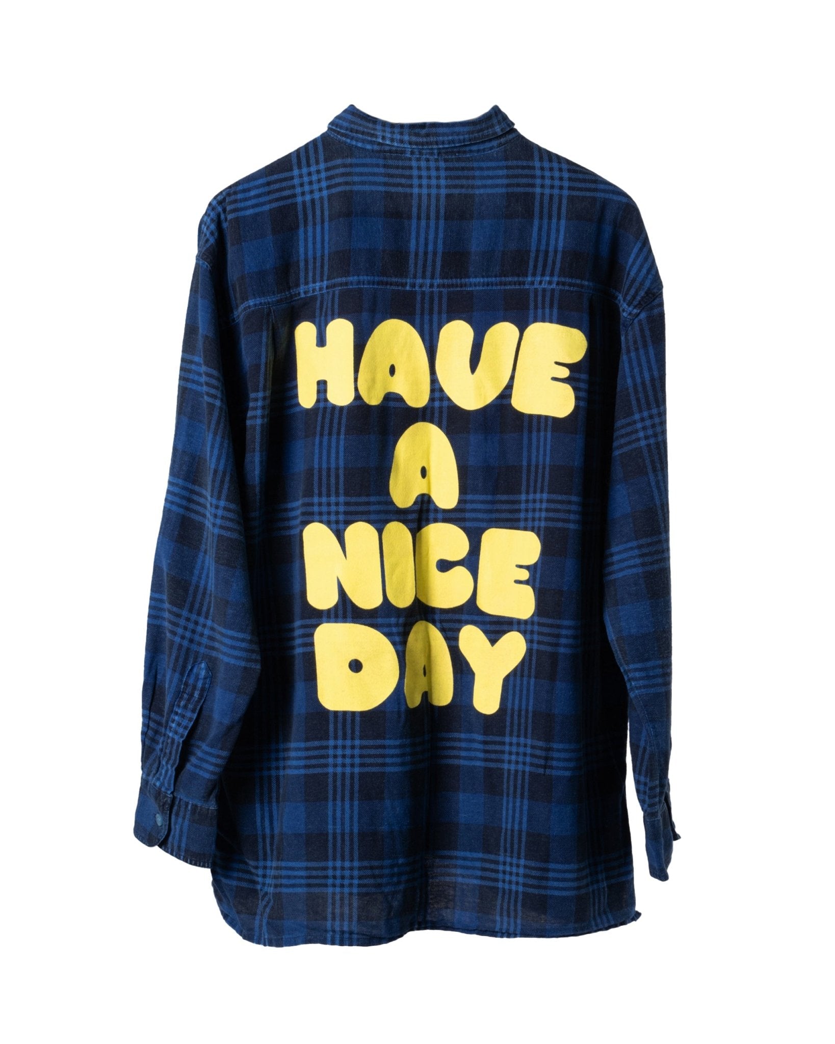 SOJARA | VINTAGE US FLANNEL HAVE A NICE DAY SHIRT-Shirts SOJARA