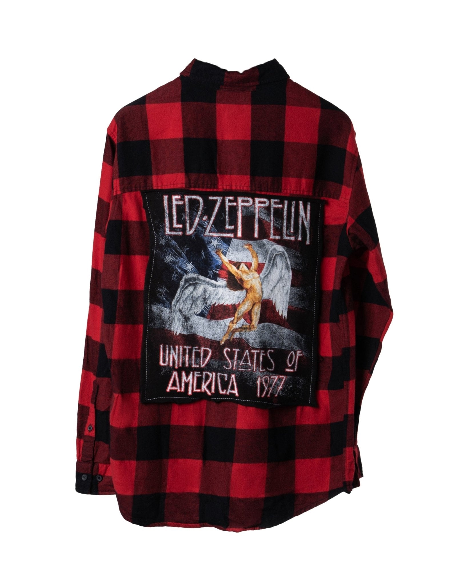 SOJARA | VINTAGE US FLANNEL LED ZEPPLIN SHIRT-Shirts SOJARA
