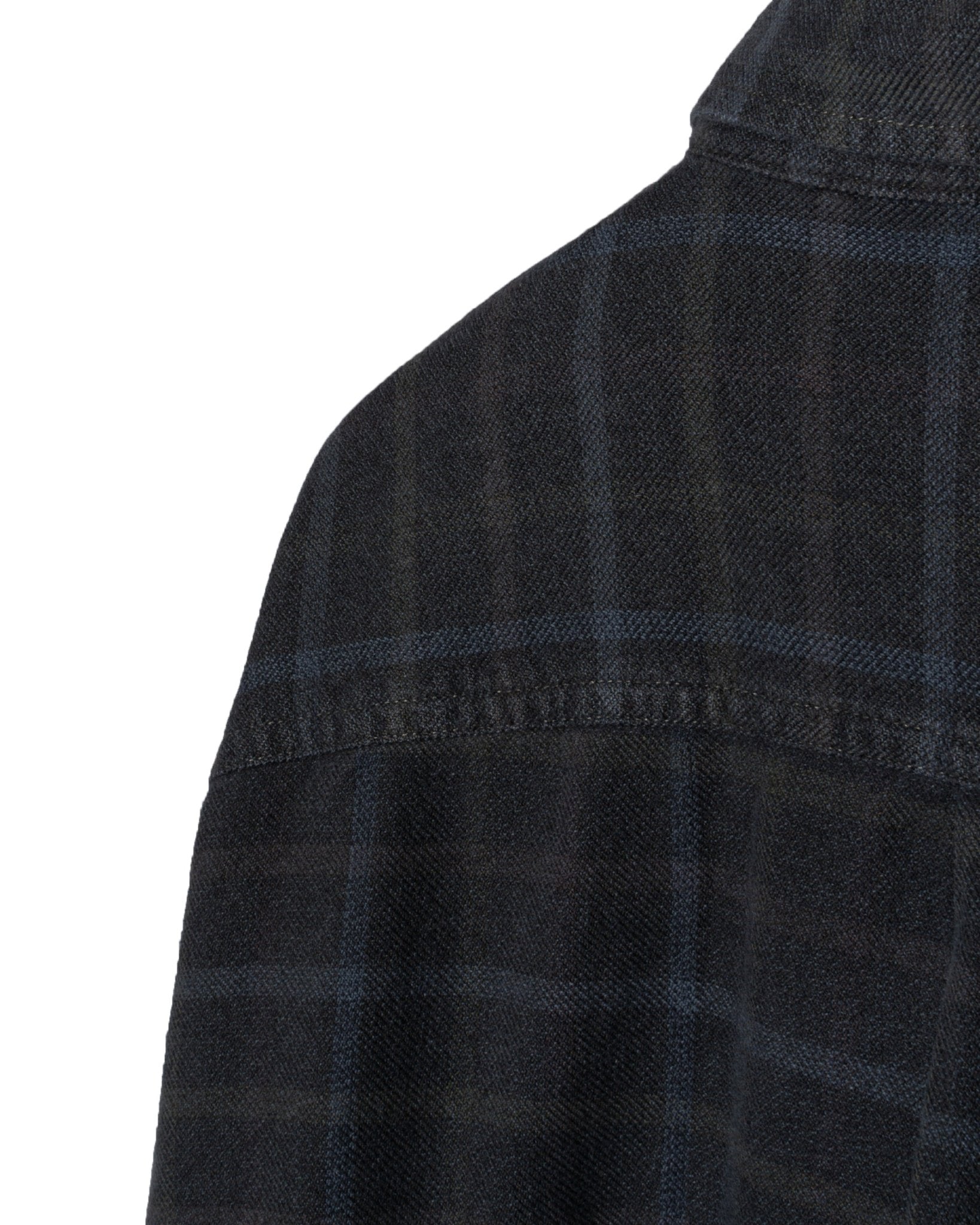 SOJARA | VINTAGE US FLANNEL PEACE LOVE ROCK & ROLL SHIRT-Shirts SOJARA