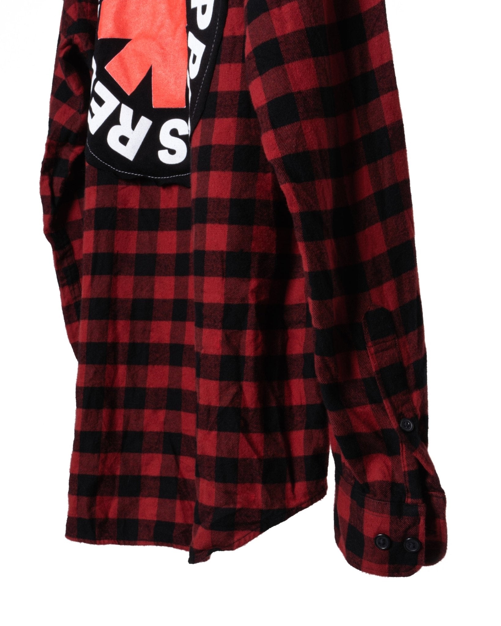 SOJARA | VINTAGE US FLANNEL RED HOT CHILLI PEPERS SHIRT-Shirts SOJARA