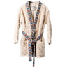 TU LIZE | WHITE TRIM KIMONO - Coats & Jackets TULIZE